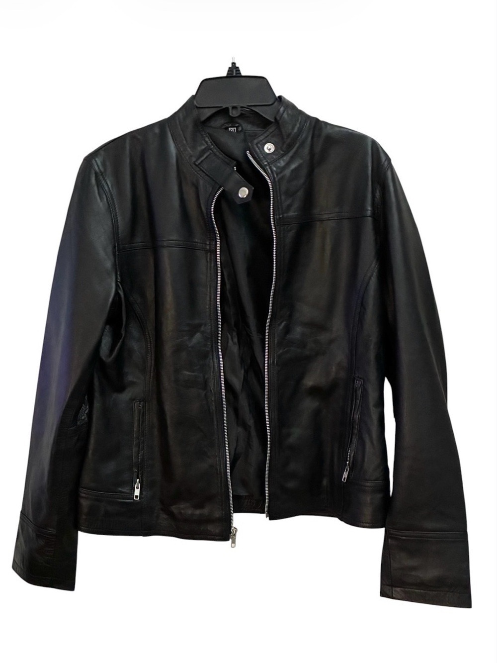 Genuine Power Trip VTX Leather Moto Jacket – XL – Buttery Soft – Black - Picture 4 of 9